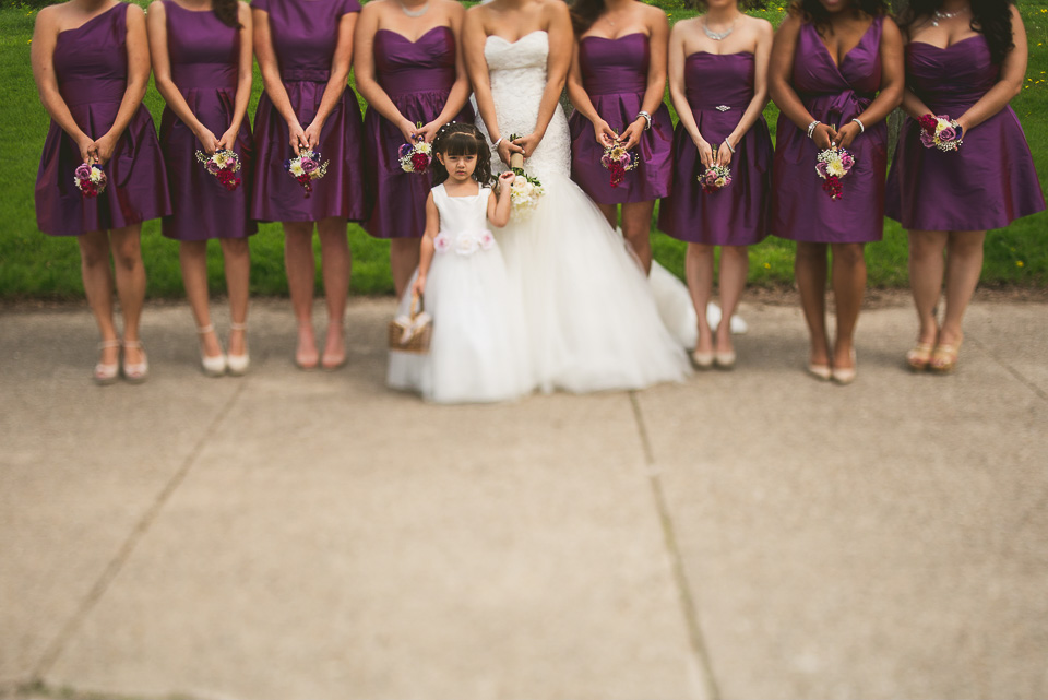 17 bridesmaids