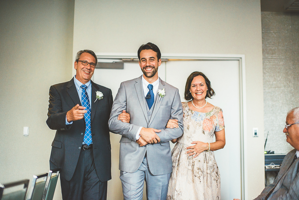 30 groom with parents