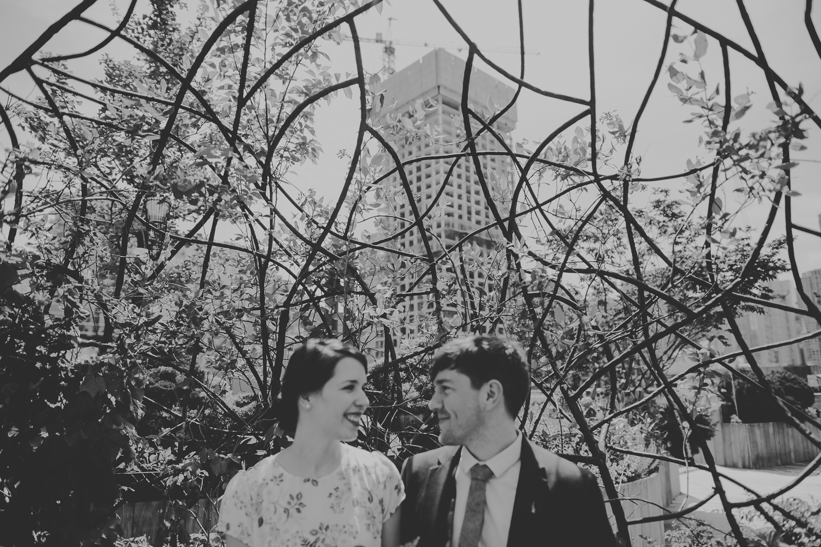 12 black and white creative portraits for wedding