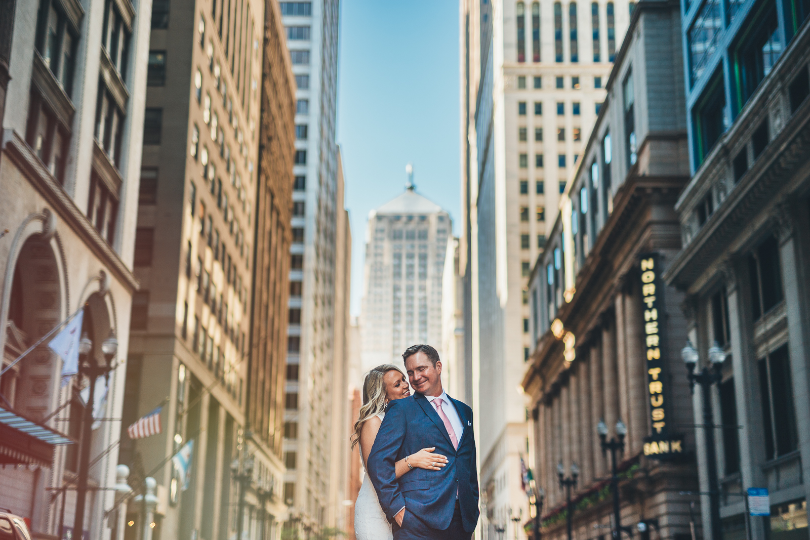 13 engagement photo session downtown chicago