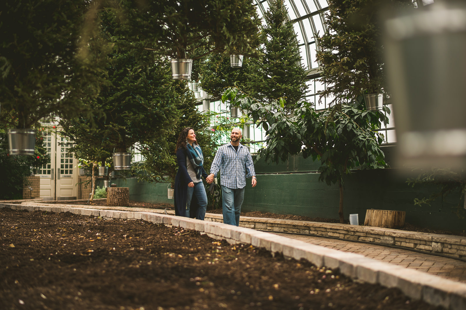 09 garfield park conservatory engagement photography