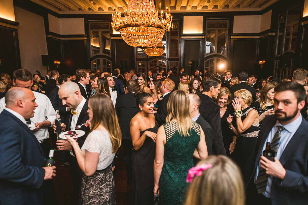 Chicago Wedding Photography at Chicago Athletic Club by Peter Gubernat